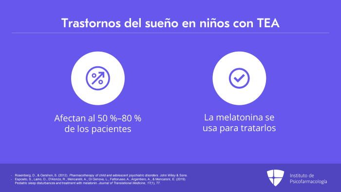 Consenso sobre el uso de melatonina en niños y adolescentes con